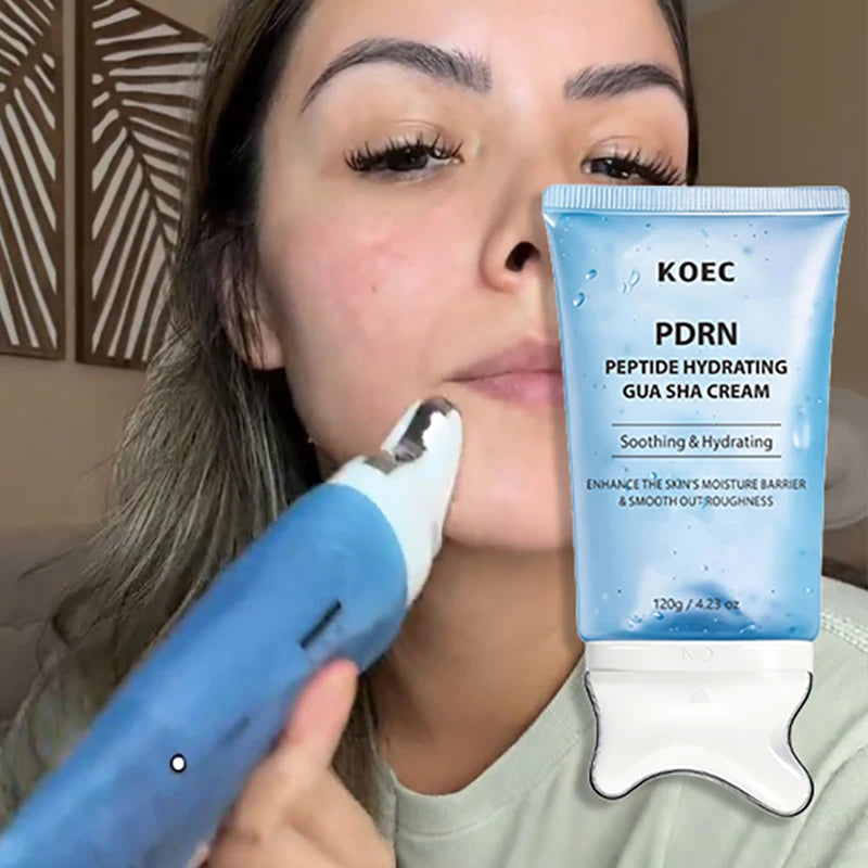 PDRN Collagen Neck Cream 90G Gently Moisturize Reduce Neck Lines Refreshing Non-Sticky Firming Lifting Neck Massage Cream